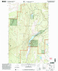 Mount Bonaparte Washington Historical topographic map, 1:24000 scale, 7.5 X 7.5 Minute, Year 2001