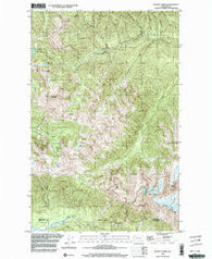 Mount Carrie Washington Historical topographic map, 1:24000 scale, 7.5 X 7.5 Minute, Year 1999