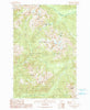 Mount Christie Washington Historical topographic map, 1:24000 scale, 7.5 X 7.5 Minute, Year 1990