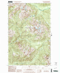 Mount Christie Washington Historical topographic map, 1:24000 scale, 7.5 X 7.5 Minute, Year 1999