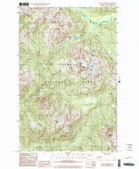 Mount Christie Washington Historical topographic map, 1:24000 scale, 7.5 X 7.5 Minute, Year 1999