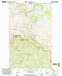 Mount Hull Washington Historical topographic map, 1:24000 scale, 7.5 X 7.5 Minute, Year 2001