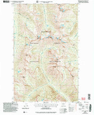 Mount Lago Washington Historical topographic map, 1:24000 scale, 7.5 X 7.5 Minute, Year 2002