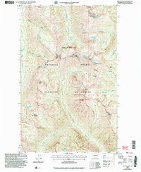 Mount Lago Washington Historical topographic map, 1:24000 scale, 7.5 X 7.5 Minute, Year 2002