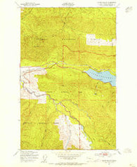 Mount Muller Washington Historical topographic map, 1:24000 scale, 7.5 X 7.5 Minute, Year 1950