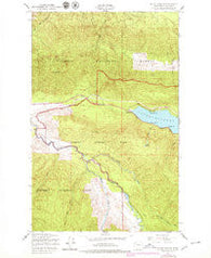Mount Muller Washington Historical topographic map, 1:24000 scale, 7.5 X 7.5 Minute, Year 1950