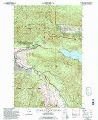 Mount Muller Washington Historical topographic map, 1:24000 scale, 7.5 X 7.5 Minute, Year 1995