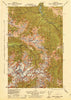 Mount Olympus Washington Historical topographic map, 1:62500 scale, 15 X 15 Minute, Year 1942