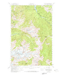 Mount Olympus Washington Historical topographic map, 1:62500 scale, 15 X 15 Minute, Year 1956