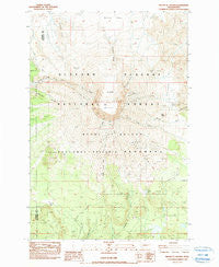 Mount St. Helens Washington Historical topographic map, 1:24000 scale, 7.5 X 7.5 Minute, Year 1983