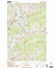 Mount Steel Washington Historical topographic map, 1:24000 scale, 7.5 X 7.5 Minute, Year 1999
