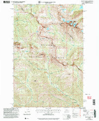 Mount Stuart Washington Historical topographic map, 1:24000 scale, 7.5 X 7.5 Minute, Year 2003