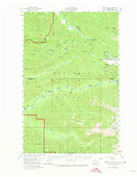 Mount Tom Washington Historical topographic map, 1:62500 scale, 15 X 15 Minute, Year 1956