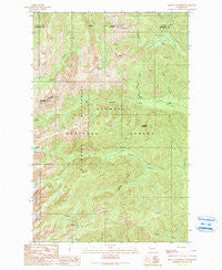 Mount Townsend Washington Historical topographic map, 1:24000 scale, 7.5 X 7.5 Minute, Year 1990