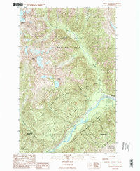 Mount Triumph Washington Historical topographic map, 1:24000 scale, 7.5 X 7.5 Minute, Year 1989