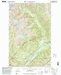 Mount Triumph Washington Historical topographic map, 1:24000 scale, 7.5 X 7.5 Minute, Year 1999