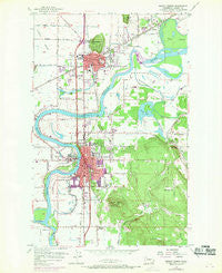 Mount Vernon Washington Historical topographic map, 1:24000 scale, 7.5 X 7.5 Minute, Year 1956