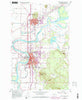 Mount Vernon Washington Historical topographic map, 1:24000 scale, 7.5 X 7.5 Minute, Year 1956
