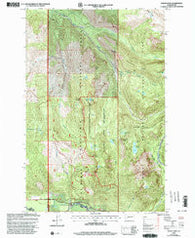 Mount Wow Washington Historical topographic map, 1:24000 scale, 7.5 X 7.5 Minute, Year 2000