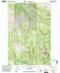 Mount Wow Washington Historical topographic map, 1:24000 scale, 7.5 X 7.5 Minute, Year 2000