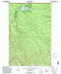 Mount Zion Washington Historical topographic map, 1:24000 scale, 7.5 X 7.5 Minute, Year 1995