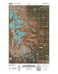 Mount Adams East Washington Historical topographic map, 1:24000 scale, 7.5 X 7.5 Minute, Year 2011