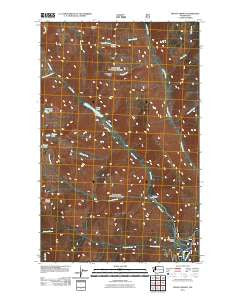 Mount Barney Washington Historical topographic map, 1:24000 scale, 7.5 X 7.5 Minute, Year 2011