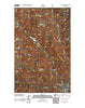 Mount Barney Washington Historical topographic map, 1:24000 scale, 7.5 X 7.5 Minute, Year 2011