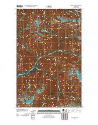 Mount Blum Washington Historical topographic map, 1:24000 scale, 7.5 X 7.5 Minute, Year 2011