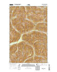 Mount Blum Washington Current topographic map, 1:24000 scale, 7.5 X 7.5 Minute, Year 2014