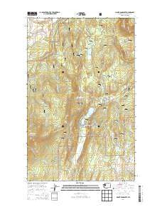 Mount Bonaparte Washington Current topographic map, 1:24000 scale, 7.5 X 7.5 Minute, Year 2014