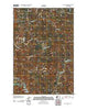 Mount Brynion Washington Historical topographic map, 1:24000 scale, 7.5 X 7.5 Minute, Year 2011