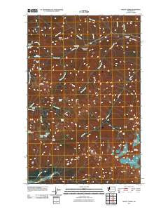 Mount Carrie Washington Historical topographic map, 1:24000 scale, 7.5 X 7.5 Minute, Year 2011