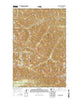 Mount Carrie Washington Current topographic map, 1:24000 scale, 7.5 X 7.5 Minute, Year 2014
