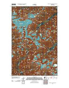 Mount Challenger Washington Historical topographic map, 1:24000 scale, 7.5 X 7.5 Minute, Year 2011