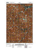 Mount Christie Washington Historical topographic map, 1:24000 scale, 7.5 X 7.5 Minute, Year 2011