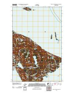 Mount Constitution Washington Historical topographic map, 1:24000 scale, 7.5 X 7.5 Minute, Year 2011
