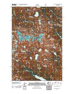 Mount Daniel Washington Historical topographic map, 1:24000 scale, 7.5 X 7.5 Minute, Year 2011