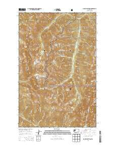 Mount Deception Washington Current topographic map, 1:24000 scale, 7.5 X 7.5 Minute, Year 2014