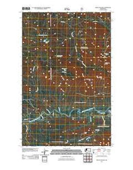 Mount Higgins Washington Historical topographic map, 1:24000 scale, 7.5 X 7.5 Minute, Year 2011