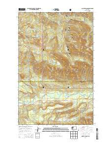 Mount Higgins Washington Current topographic map, 1:24000 scale, 7.5 X 7.5 Minute, Year 2014