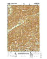 Mount Hoquiam Washington Current topographic map, 1:24000 scale, 7.5 X 7.5 Minute, Year 2014