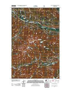 Mount Howard Washington Historical topographic map, 1:24000 scale, 7.5 X 7.5 Minute, Year 2011
