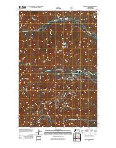 Mount Jupiter Washington Historical topographic map, 1:24000 scale, 7.5 X 7.5 Minute, Year 2011