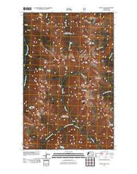 Mount Lago Washington Historical topographic map, 1:24000 scale, 7.5 X 7.5 Minute, Year 2011