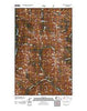 Mount Lago Washington Historical topographic map, 1:24000 scale, 7.5 X 7.5 Minute, Year 2011