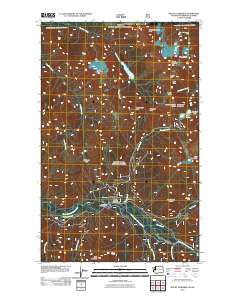 Mount Larrabee Washington Historical topographic map, 1:24000 scale, 7.5 X 7.5 Minute, Year 2011