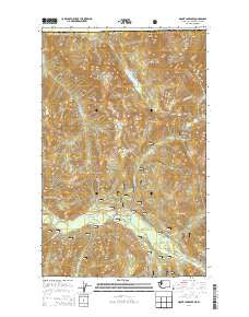 Mount Larrabee Washington Current topographic map, 1:24000 scale, 7.5 X 7.5 Minute, Year 2014