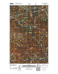 Mount Leona Washington Historical topographic map, 1:24000 scale, 7.5 X 7.5 Minute, Year 2011