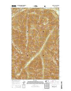 Mount Lyall Washington Current topographic map, 1:24000 scale, 7.5 X 7.5 Minute, Year 2014